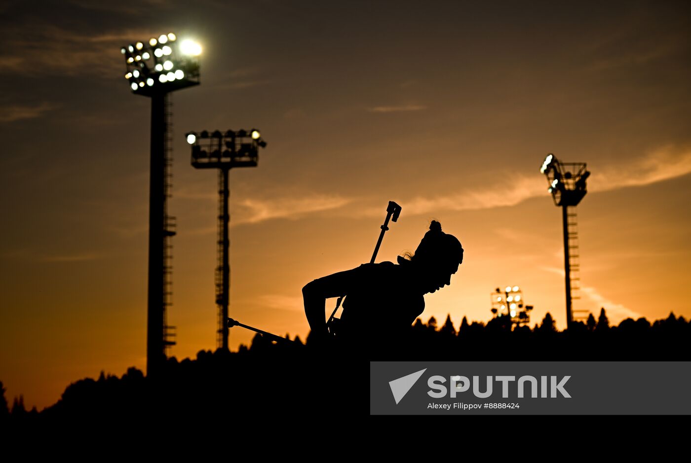 Russia Biathlon Championships Women Sprint
