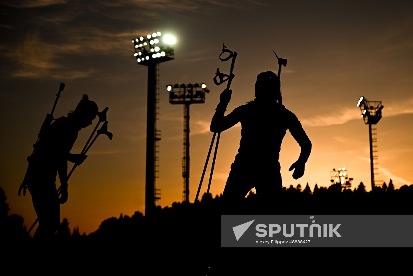 Russia Biathlon Championships Women Sprint