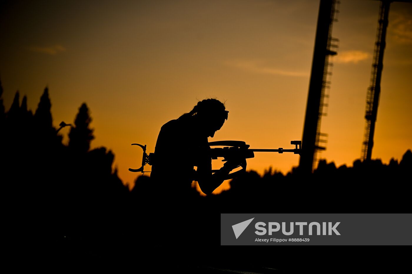 Russia Biathlon Championships Women Sprint