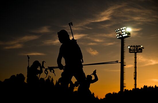Russia Biathlon Championships Women Sprint