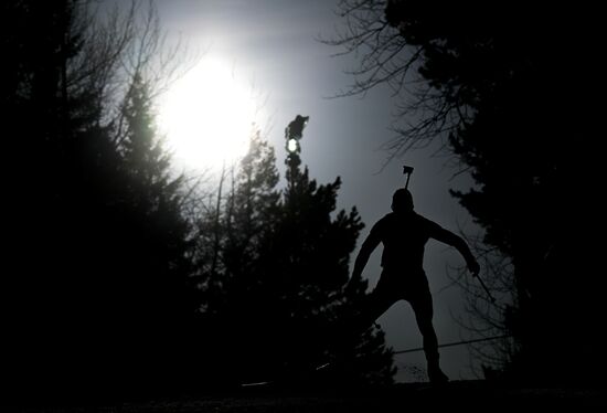 Russia Biathlon Championships Men Sprint