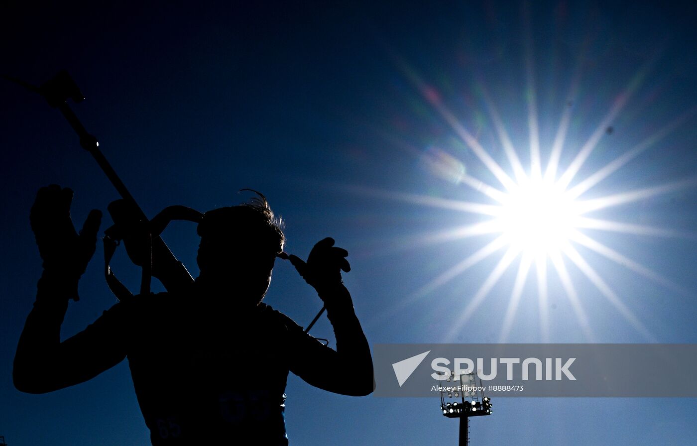 Russia Biathlon Championships Men Sprint