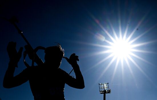 Russia Biathlon Championships Men Sprint