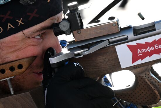 Russia Biathlon Championships Men Sprint