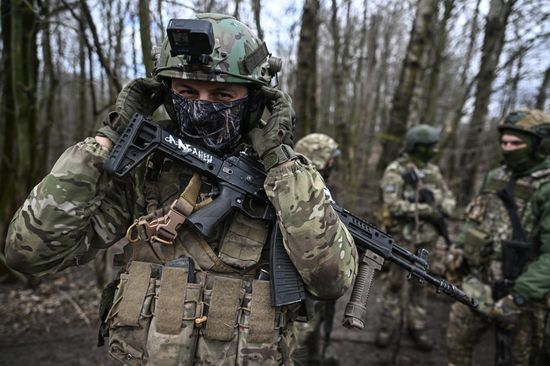 Russia Ukraine Kursk Attack Airborne Units Training