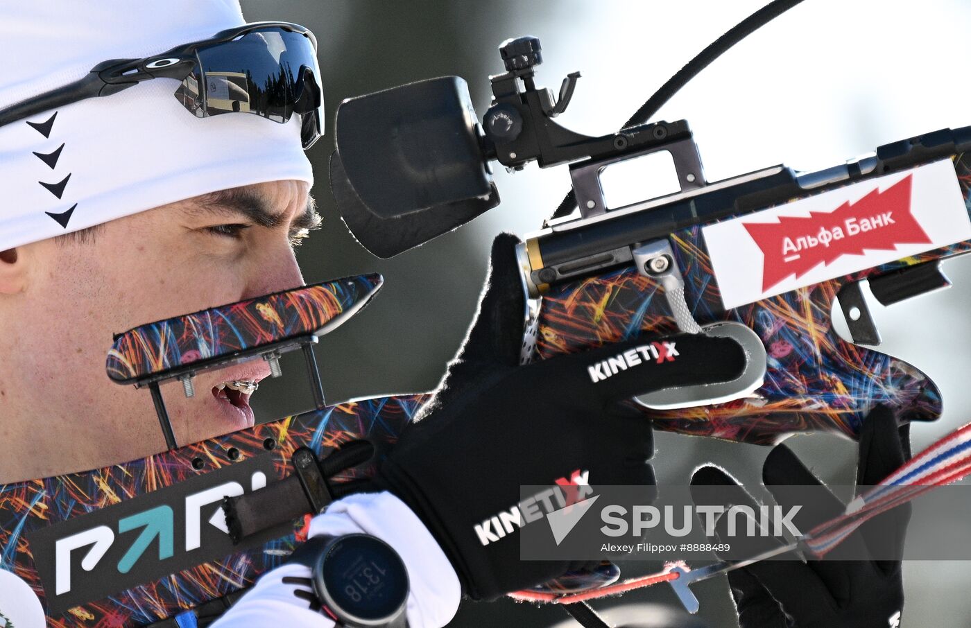 Russia Biathlon Championships Men Sprint