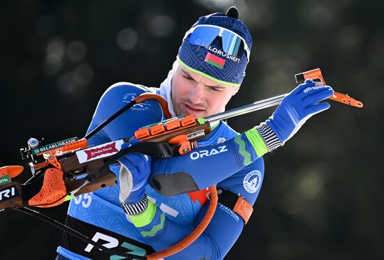 Russia Biathlon Championships Men Sprint