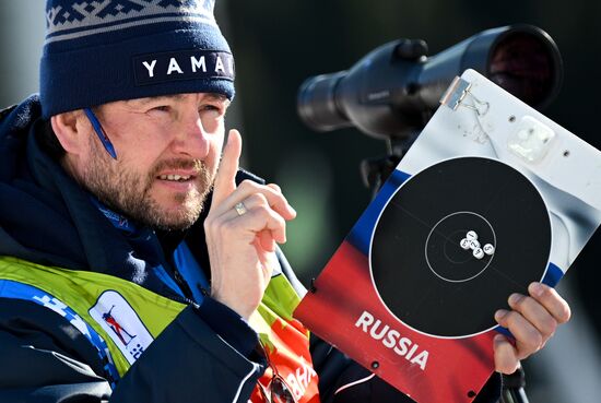 Russia Biathlon Championships Men Sprint