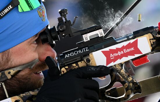 Russia Biathlon Championships Men Sprint