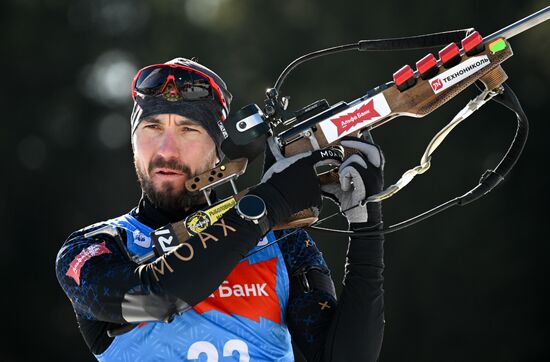Russia Biathlon Championships Men Sprint