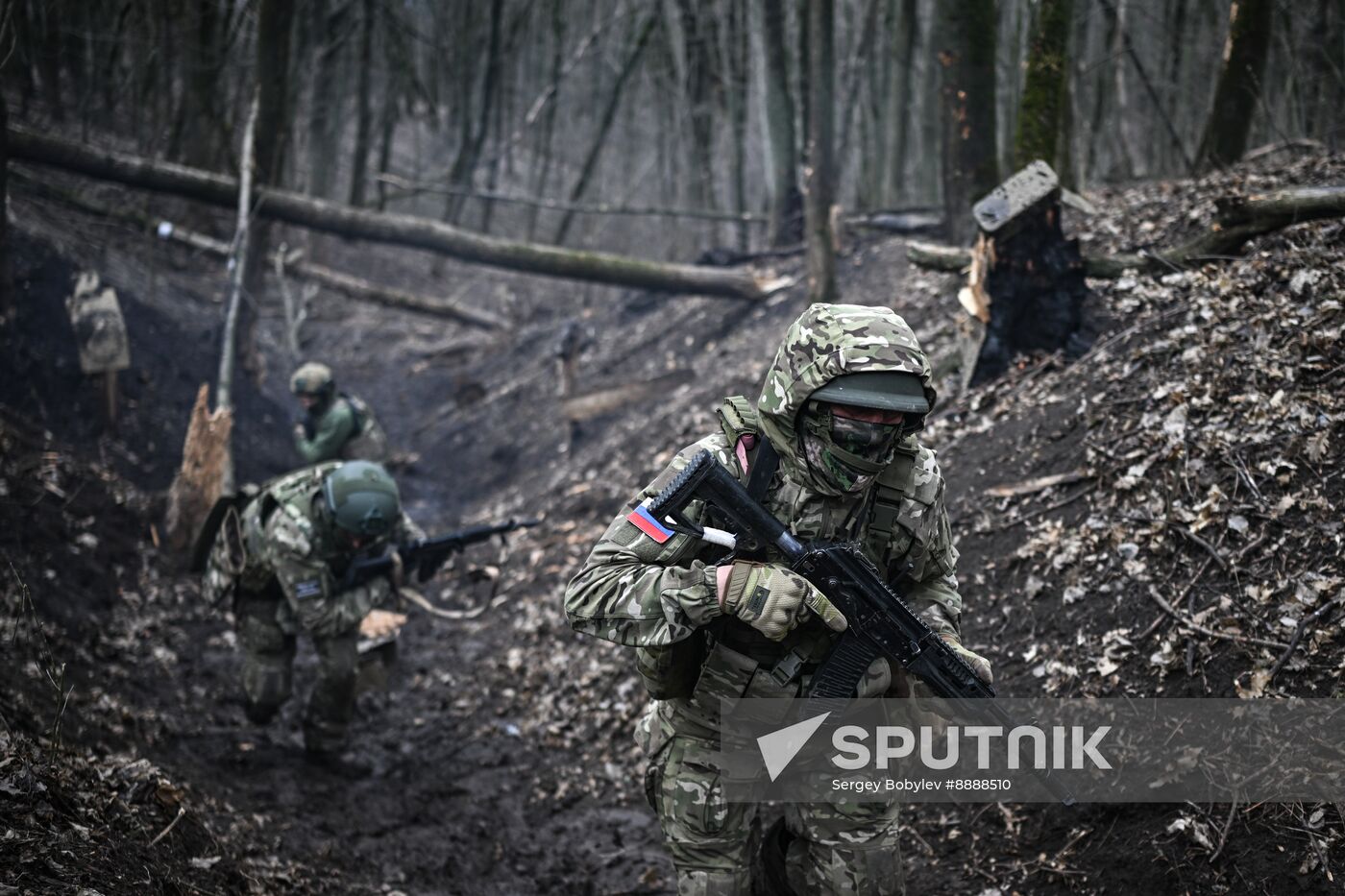 Russia Ukraine Kursk Attack Airborne Units Training