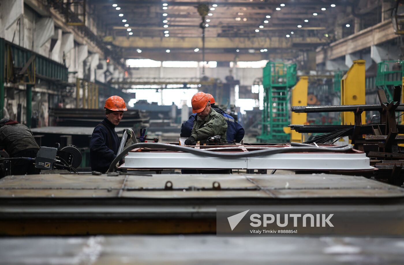 Russia Rail Car Building