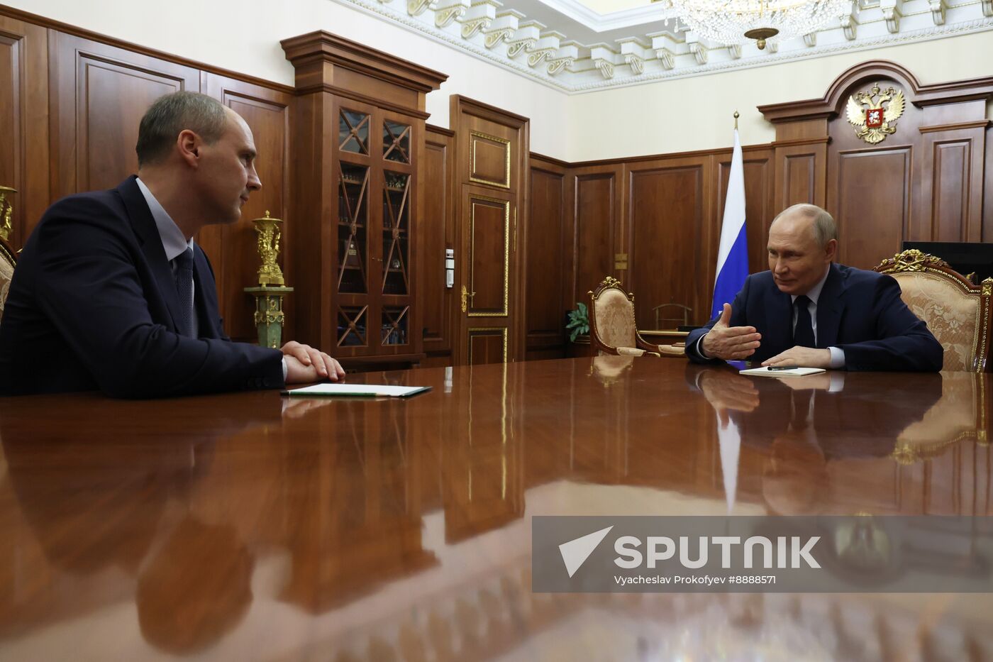 Russia Putin Sverdlovsk Region Acting Governor