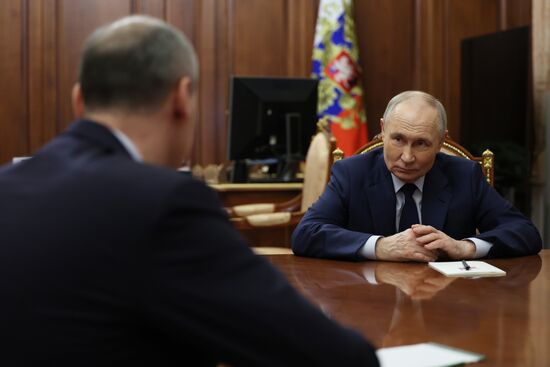 Russia Putin Sverdlovsk Region Acting Governor