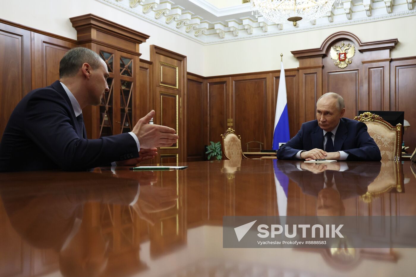 Russia Putin Sverdlovsk Region Acting Governor