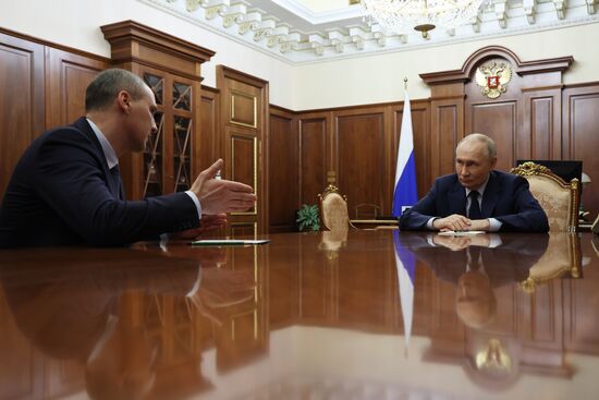 Russia Putin Sverdlovsk Region Acting Governor