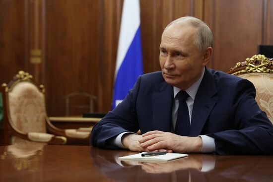 Russia Putin Sverdlovsk Region Acting Governor