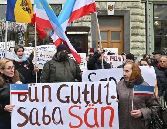 Russia Moldova Gagauzia Protest