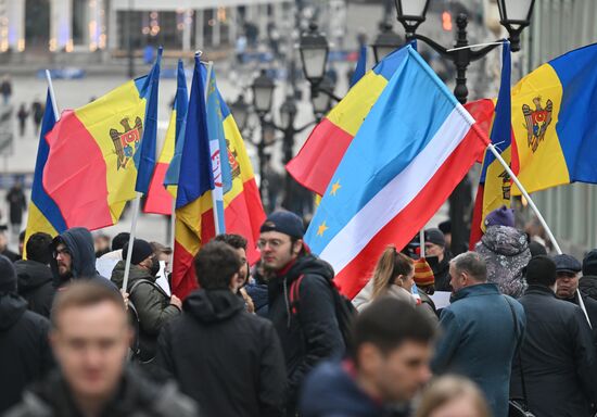 Russia Moldova Gagauzia Protest