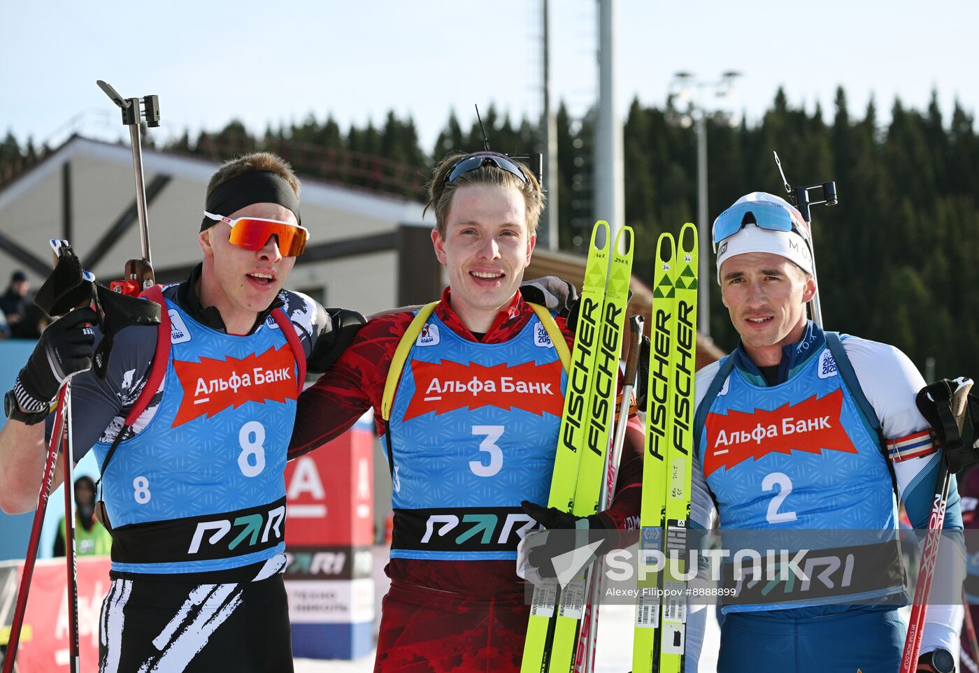 Russia Biathlon Championships Men Pursuit