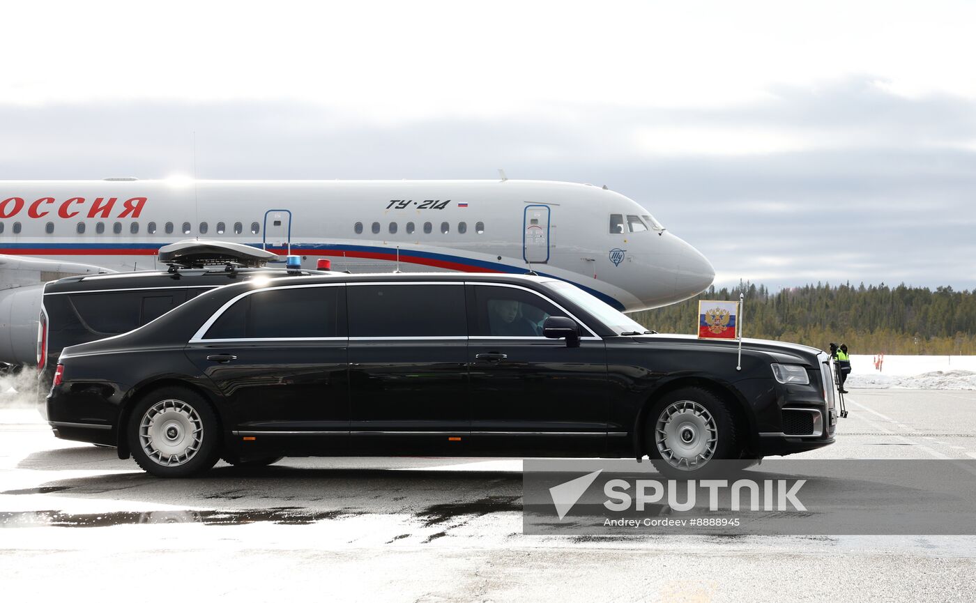 Russia Putin North Western Federal District