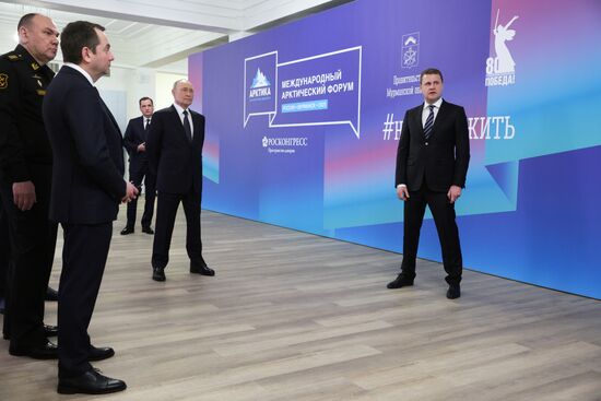 Russia Putin North Western Federal District