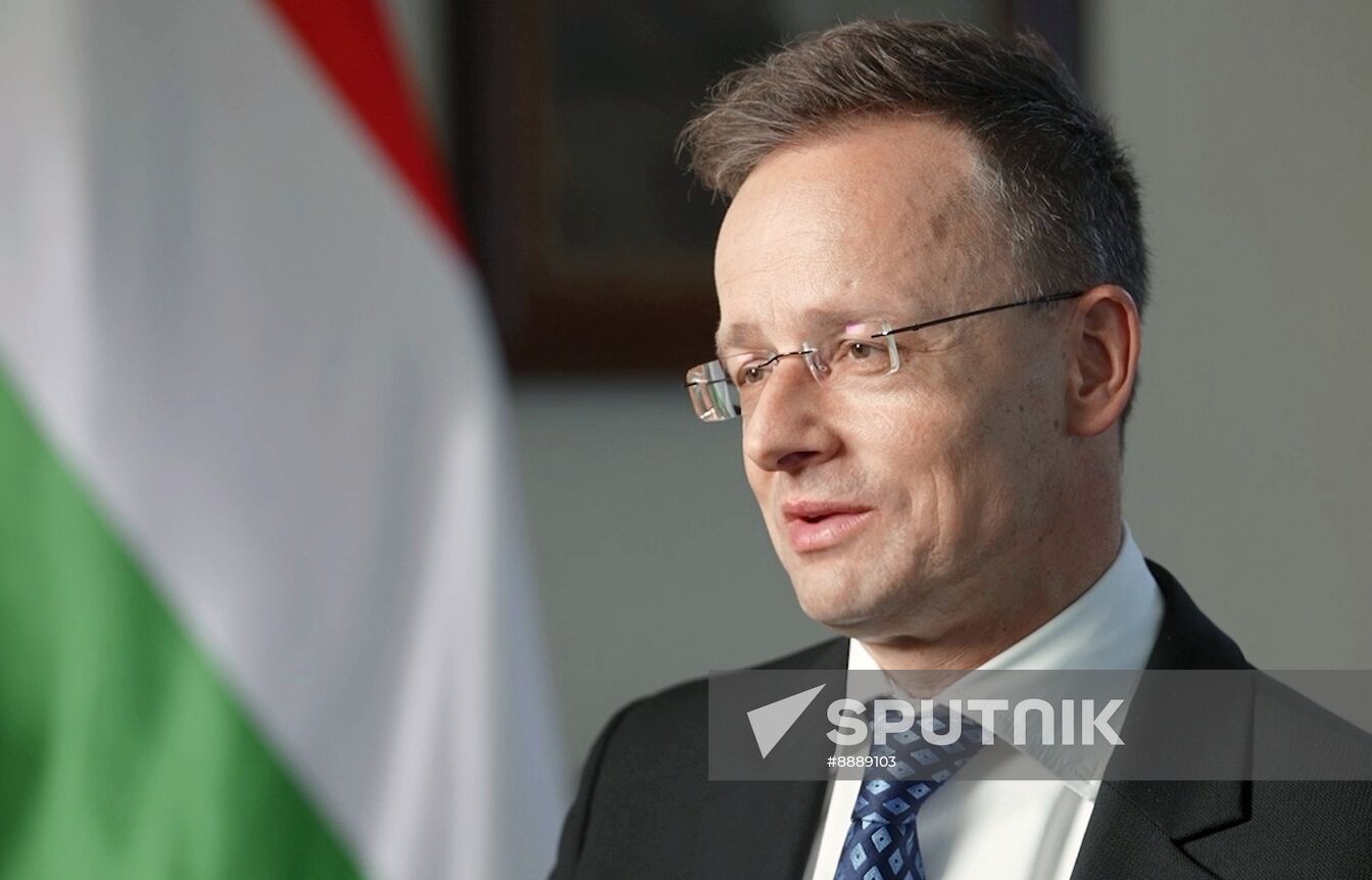 Russia Hungarian Foreign Minister Interview