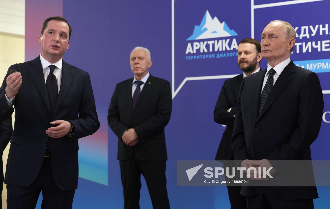 Russia Putin North Western Federal District