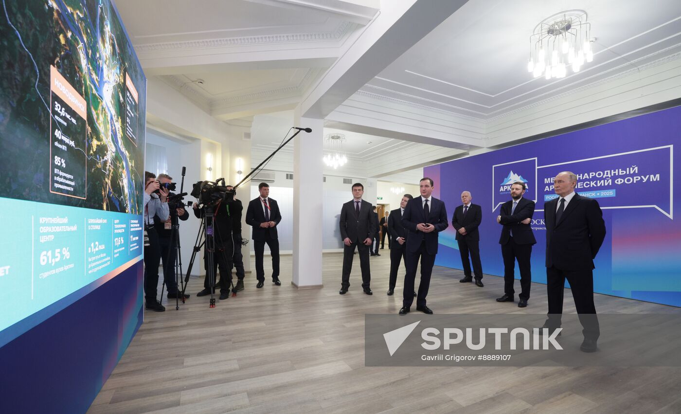 Russia Putin North Western Federal District