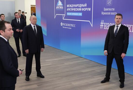 Russia Putin North Western Federal District