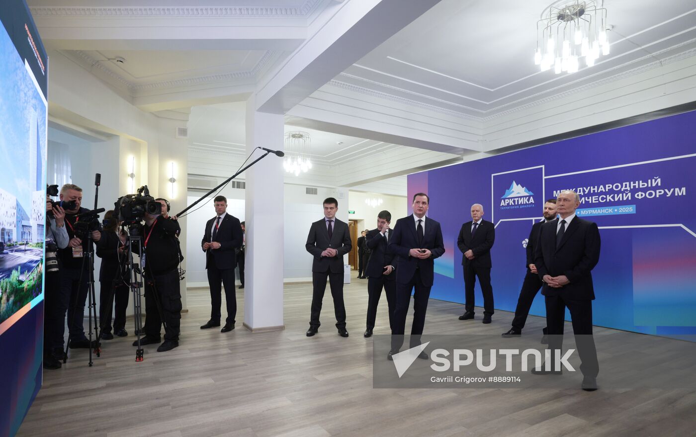 Russia Putin North Western Federal District