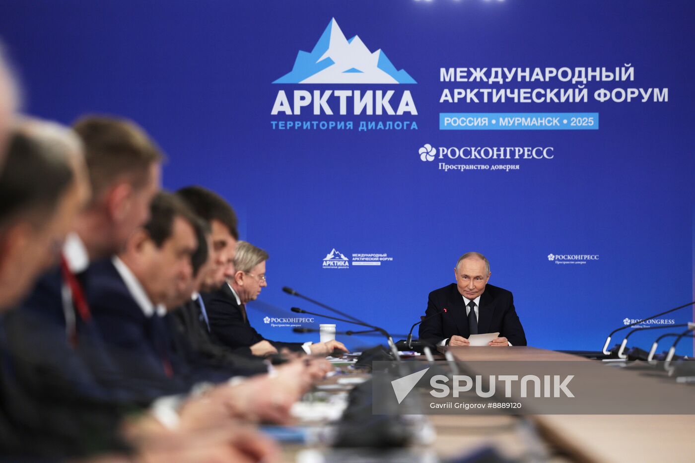 Russia Putin North Western Federal District