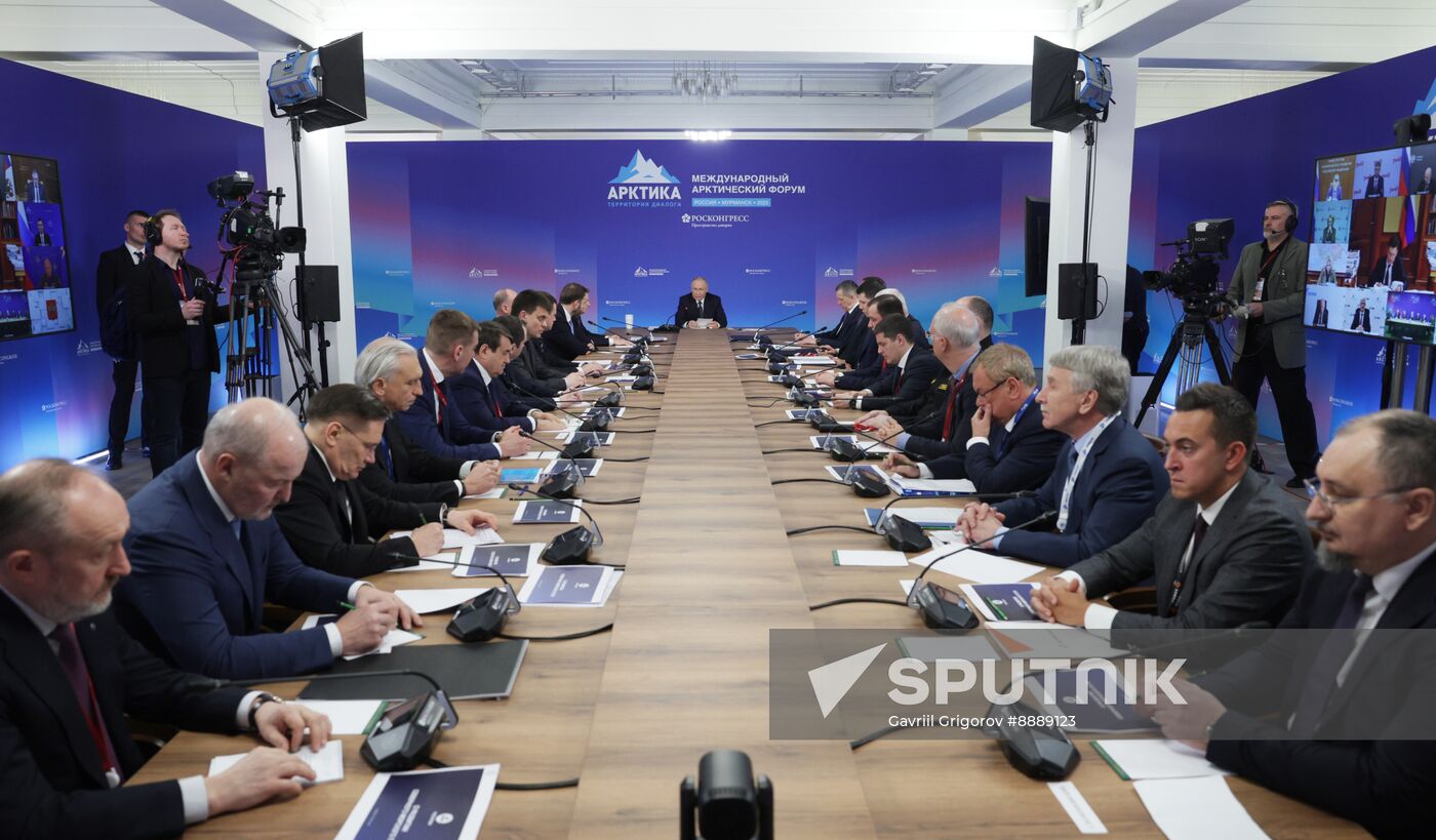 Russia Putin North Western Federal District