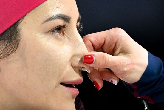 Russia Biathlon Championships Women Pursuit