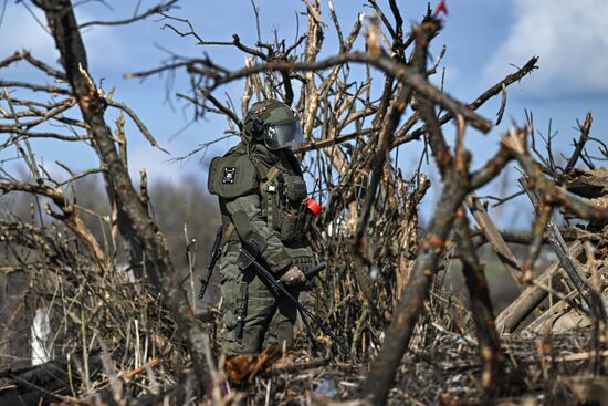 Russia Ukraine Kursk Attack Demining