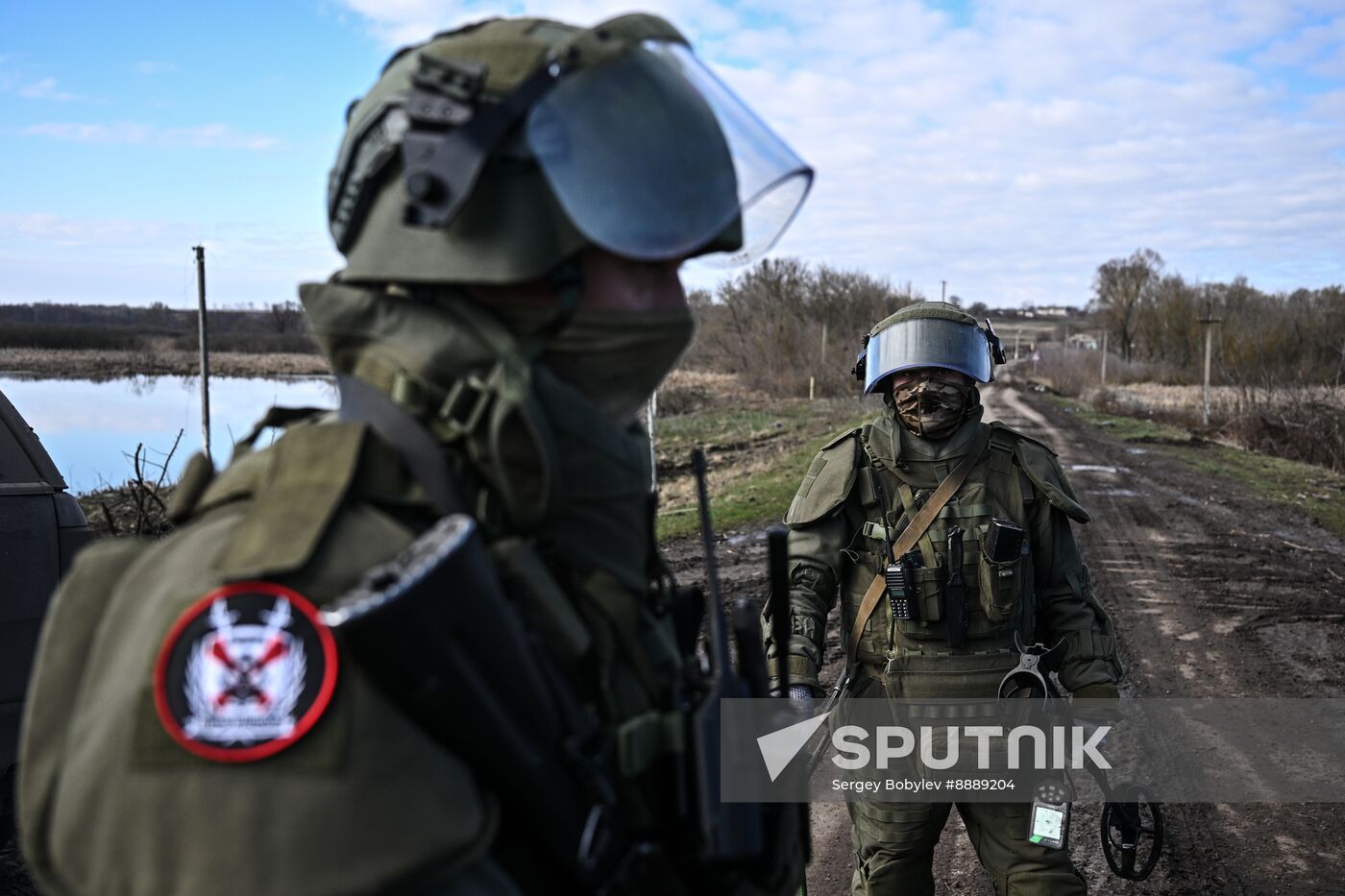 Russia Ukraine Kursk Attack Demining