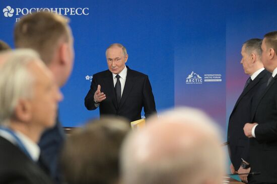 Russia Putin North Western Federal District