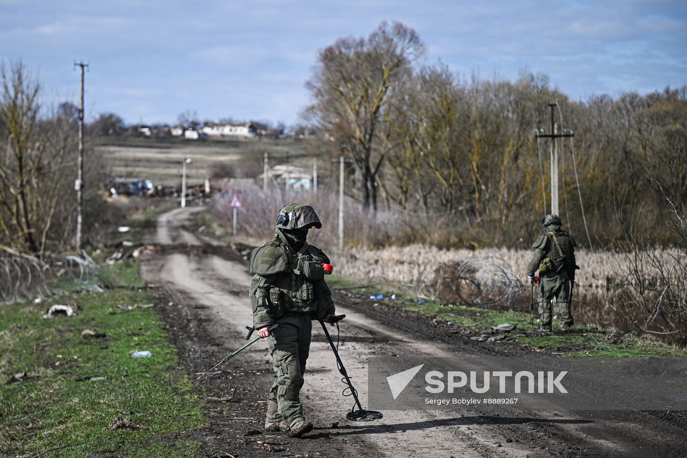 Russia Ukraine Kursk Attack Demining