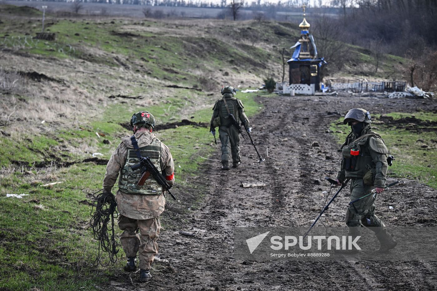 Russia Ukraine Kursk Attack Demining