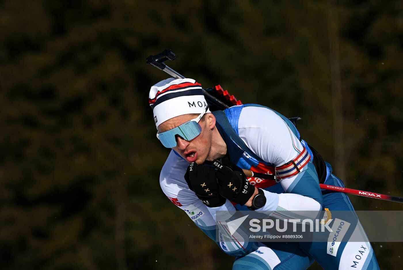 Russia Biathlon Championships Men Pursuit