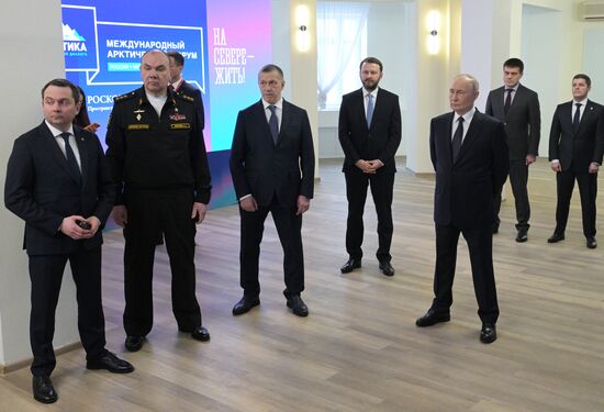 Russia Putin North Western Federal District