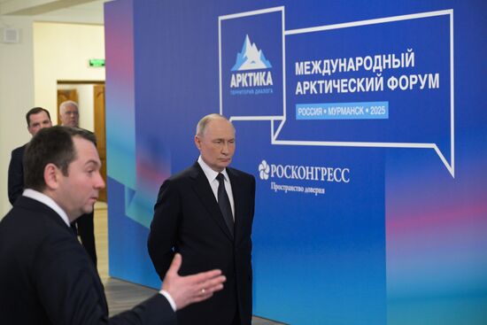 Russia Putin North Western Federal District