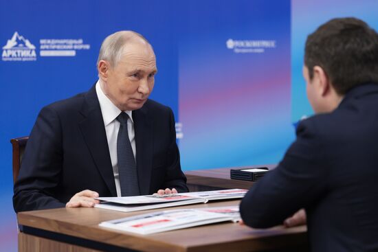 Russia Putin North Western Federal District