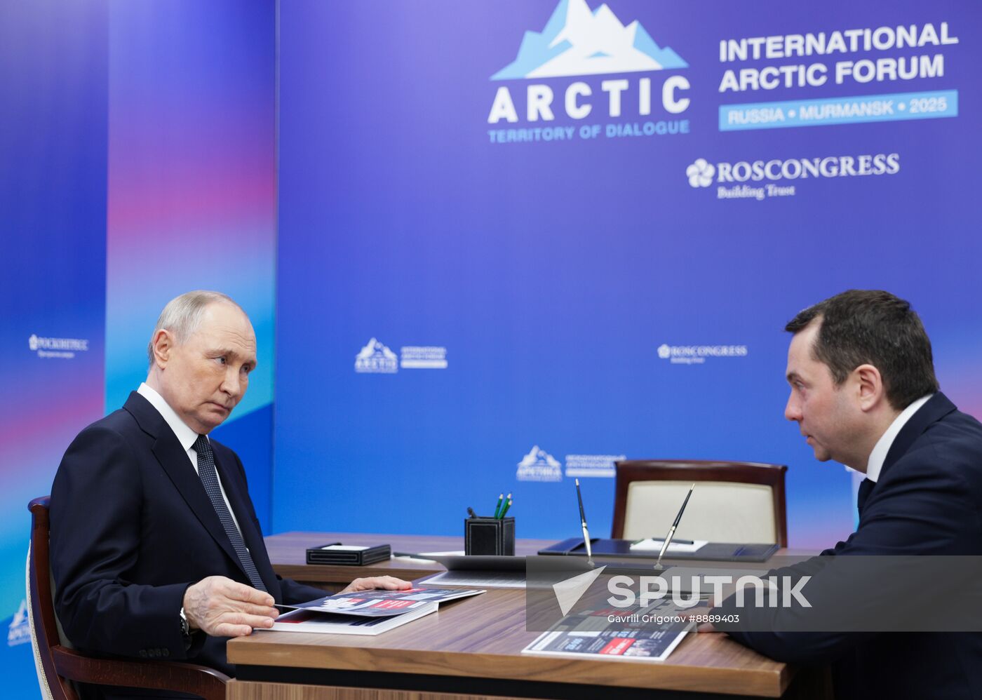 Russia Putin North Western Federal District