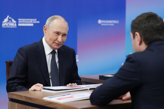 Russia Putin North Western Federal District