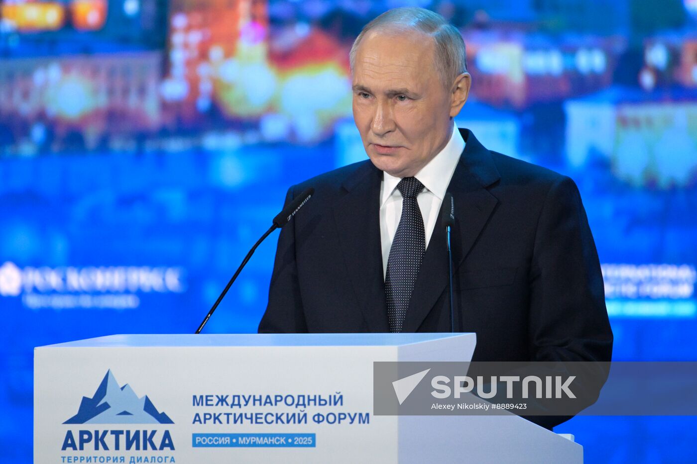 Russia Putin North Western Federal District