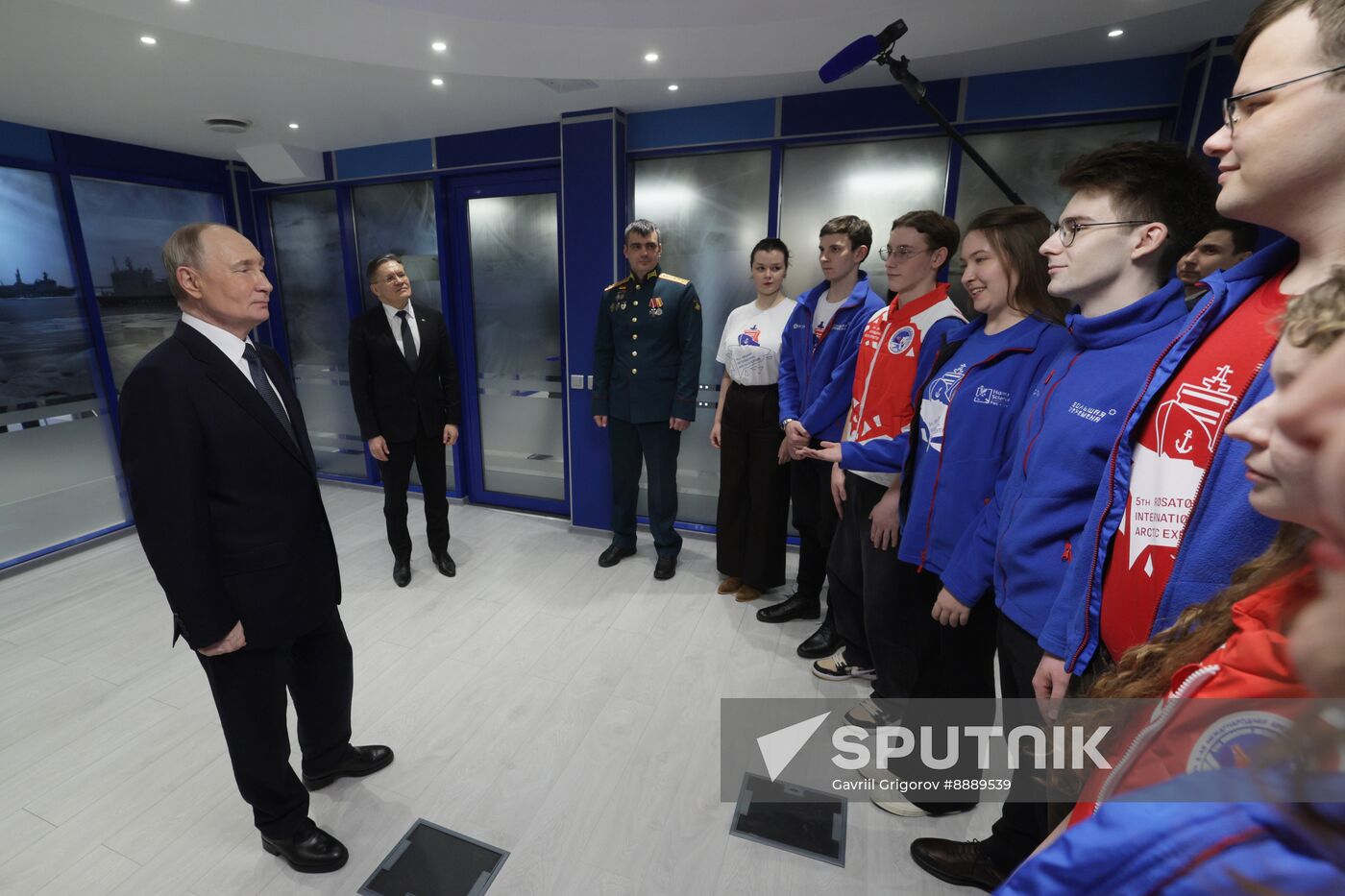 Russia Putin North Western Federal District