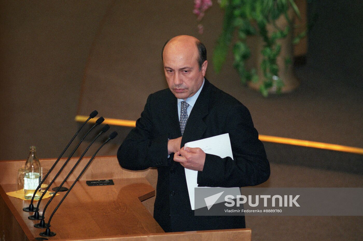 Russian Foreign Minister Igor Ivanov in State Duma