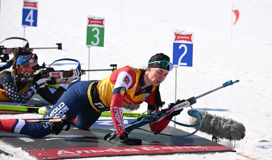 Russia Biathlon Championships Women Relay