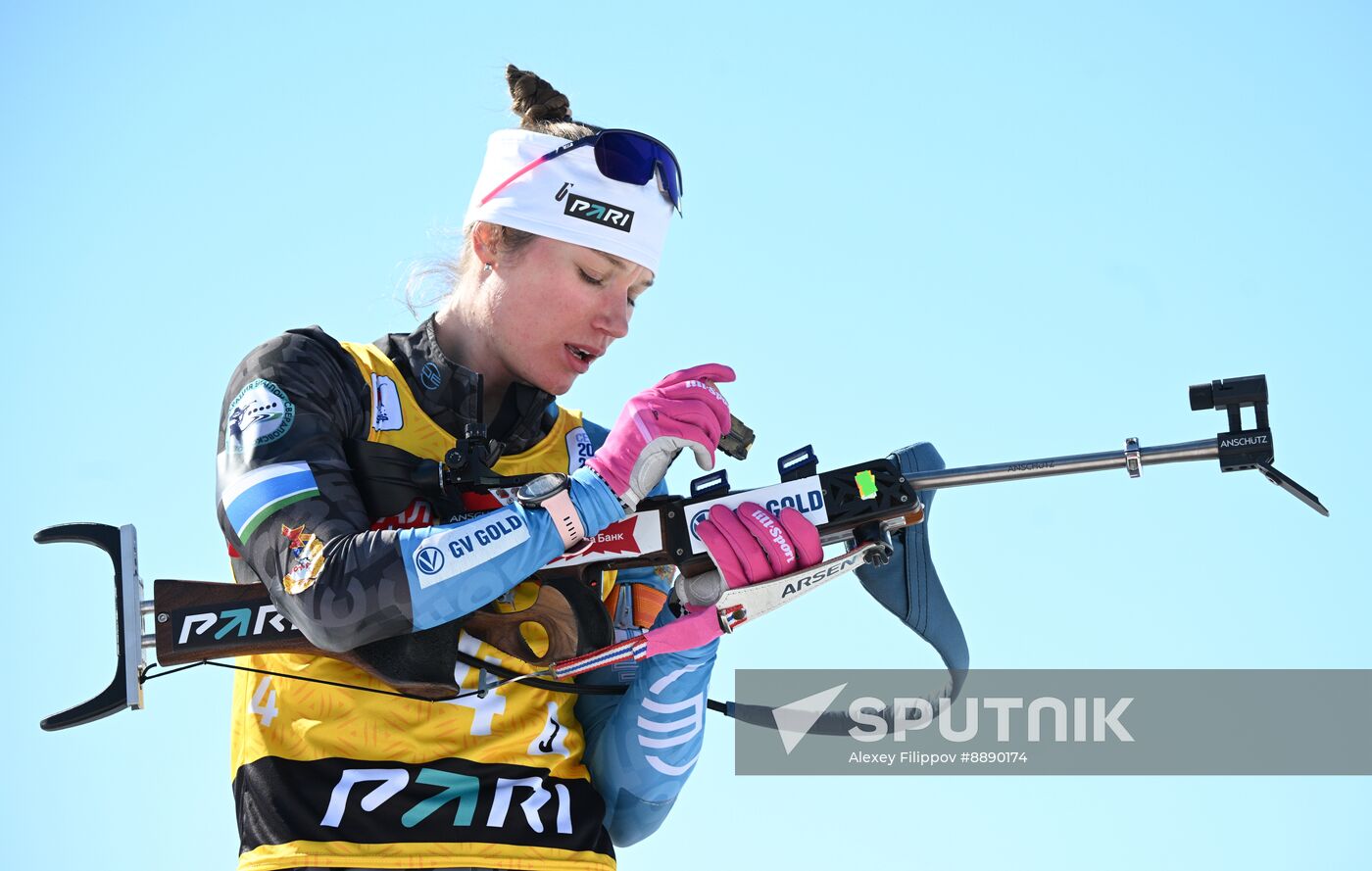 Russia Biathlon Championships Women Relay